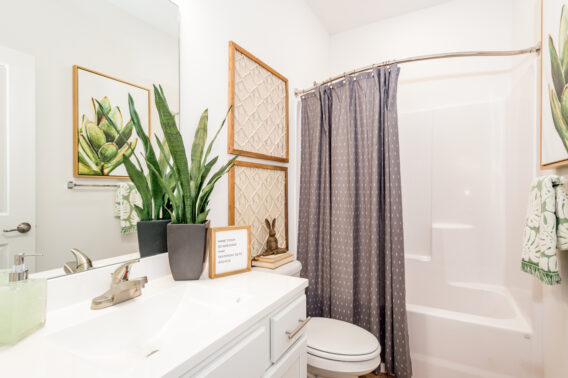 Apartment bathroom