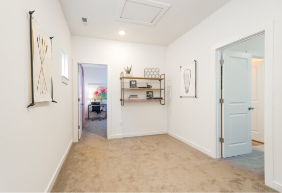 Apartment hallway